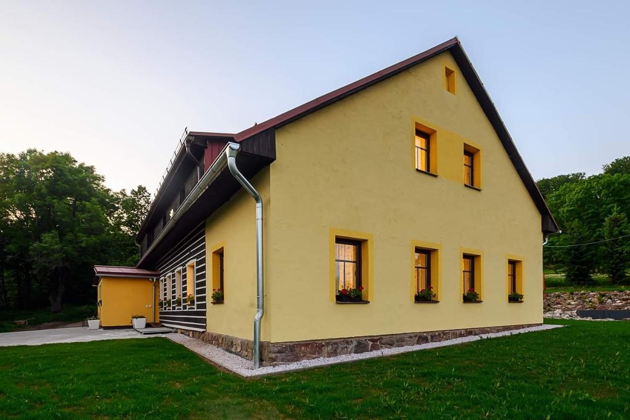 Chalupa Krenov 62 Bernsdorf Exterior foto