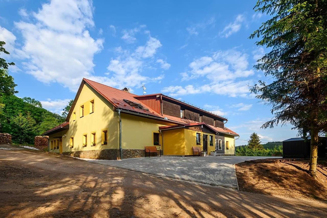 Chalupa Krenov 62 Bernsdorf Exterior foto