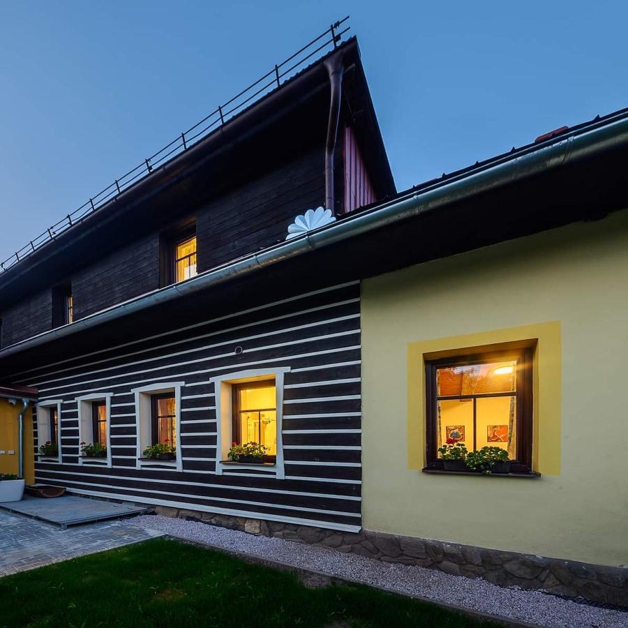 Chalupa Krenov 62 Bernsdorf Exterior foto
