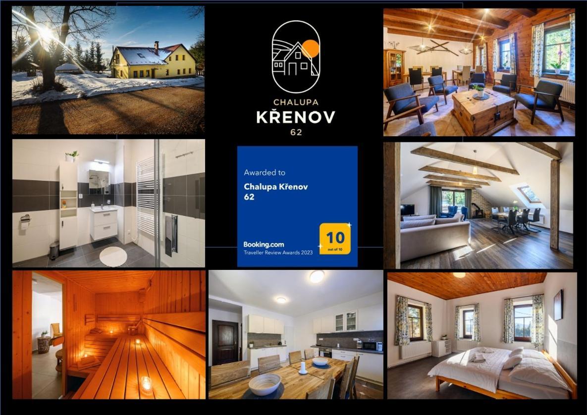 Chalupa Krenov 62 Bernsdorf Exterior foto